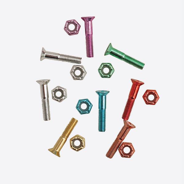 DGK Skateboards Spittaz Colored Hardware 1.0" Phillips Bolts-Black Sheep Skate Shop