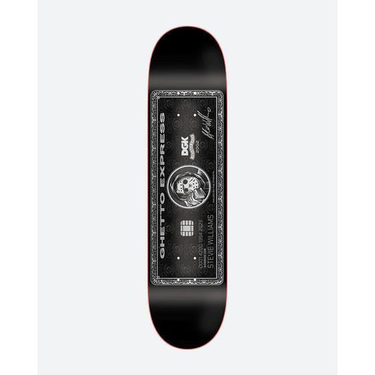 DGK Skateboards Stevie Williams Ghetto Express Deck 8.25"-Black Sheep Skate Shop