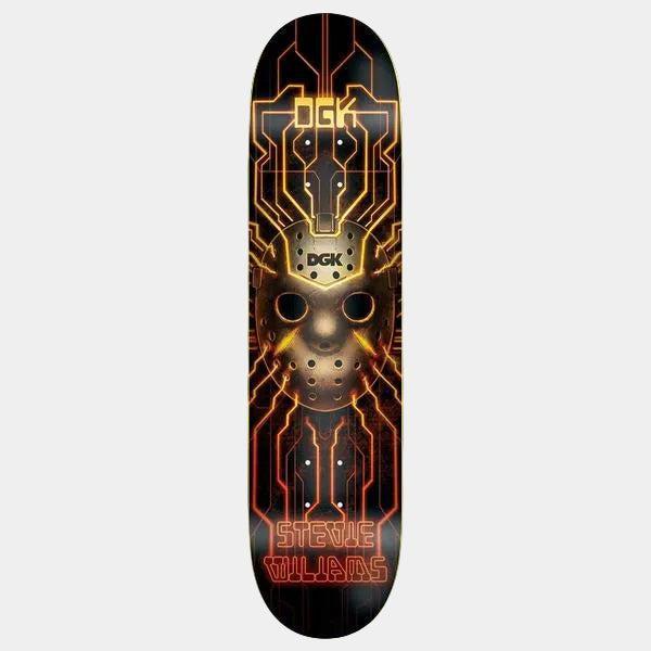 DGK Skateboards Stevie Williams Glow Deck 8.25"-Black Sheep Skate Shop