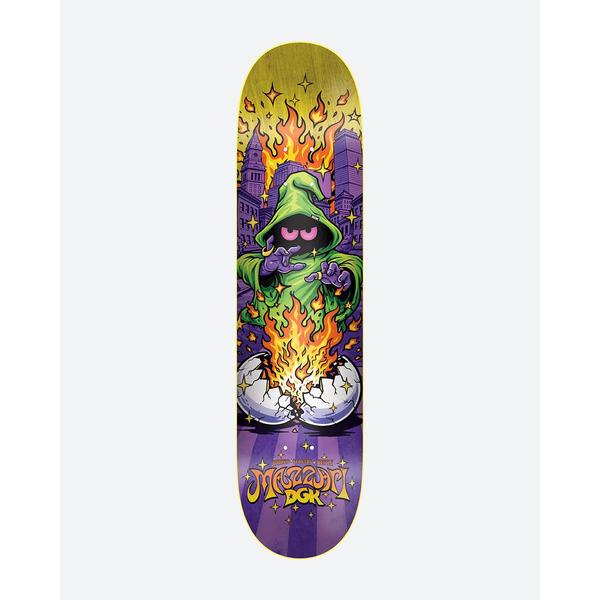DGK Skateboards Will Mazzari Bricks & Sorcery Deck 8.38"-Black Sheep Skate Shop