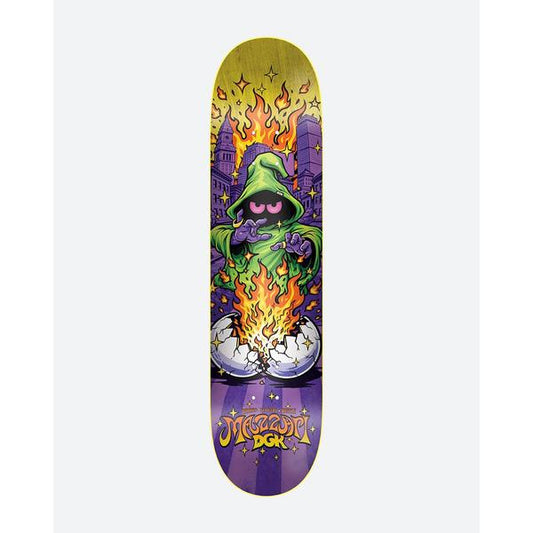 DGK Skateboards Will Mazzari Bricks & Sorcery Deck 8.38"-Black Sheep Skate Shop