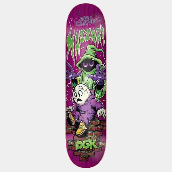 DGK Skateboards Will Mazzari Spellcaster Deck 8.25"-Black Sheep Skate Shop