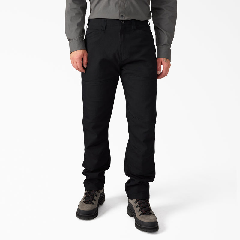 Dickies Flex Fit Tradebuilt Duck Canvas Double Knee Pants Black
