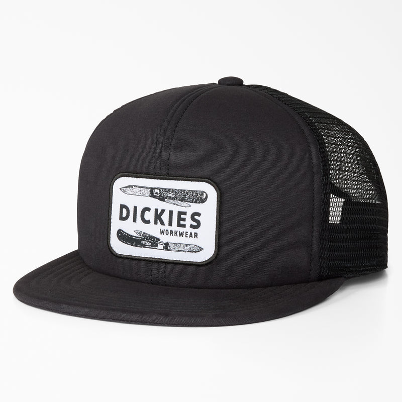 Dickies Workwear Patch Trucker Hat Black
