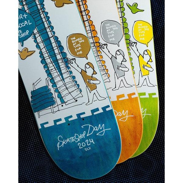 DLX Skate Shop Day Deck 2024 by Mark Gonzales-Black Sheep Skate Shop