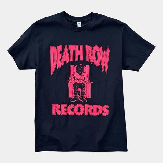 Death Row Records Logo Tee Black - Red-Black Sheep Skate Shop