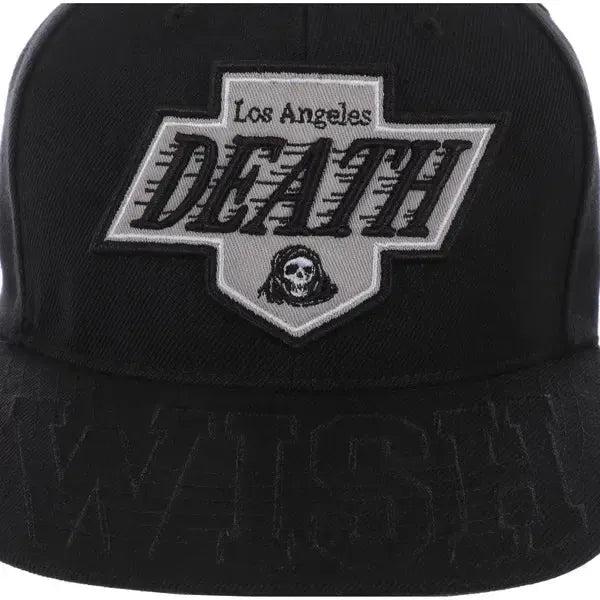 Deathwish Skateboards Death Kings Snapback Hat Black-Black Sheep Skate Shop