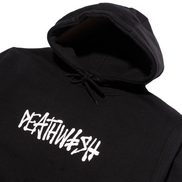 DEATH SKATEBOARDS フルジップ フーディー Deathwish Skateboards Deathspray Hoodie Black | Black Sheep