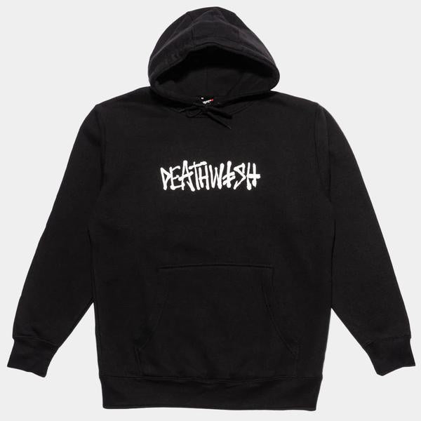 Deathwish Skateboards Deathspray Hoodie Black-Black Sheep Skate Shop