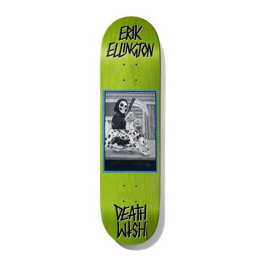 Deathwish Skateboards Erik Ellington All Screwed Up Deck 8.5"-Black Sheep Skate Shop