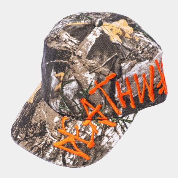 Deathwish Skateboards Framework Dad Snapback Hat Tree Camo-Black Sheep Skate Shop