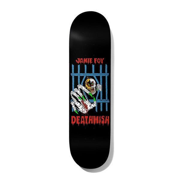 Deathwish Skateboards Jamie Foy Deathwitch Trials Deck 8.5"-Black Sheep Skate Shop