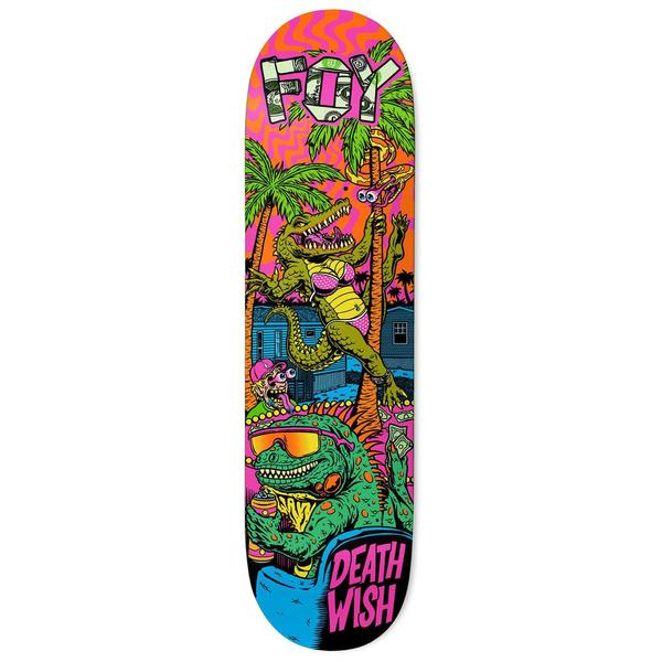 Deathwish Skateboards Jamie Foy Dysfunction Deck 8.25"-Black Sheep Skate Shop