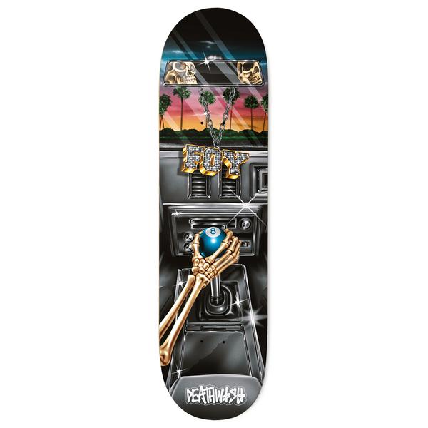 Deathwish Skateboards Jamie Foy Samborghini Shifter Deck 8.0"-Black Sheep Skate Shop