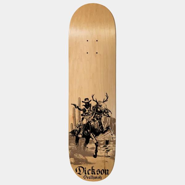 Deathwish Skateboards Jon Dickson Hunt Deck 8.25"-Black Sheep Skate Shop