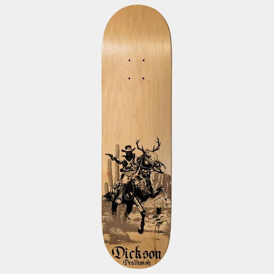 Deathwish Skateboards Jon Dickson Hunt Deck 8.25"-Black Sheep Skate Shop