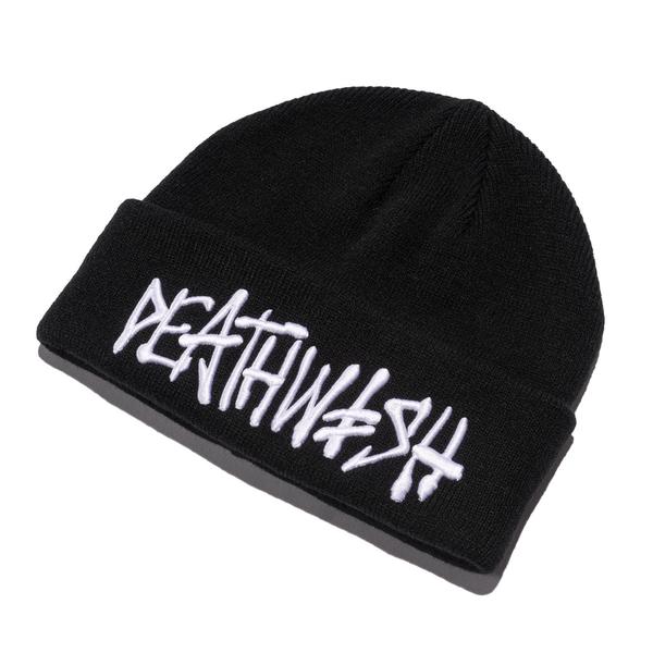 Deathwish Skateboards OG Deathspray Beanie Black-Black Sheep Skate Shop