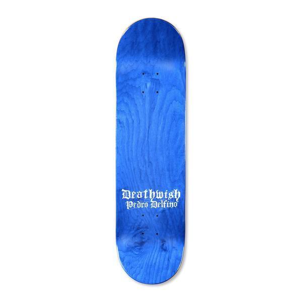 Deathwish Skateboards Pedro Delfino Whiplash Deck 8.5"-Black Sheep Skate Shop