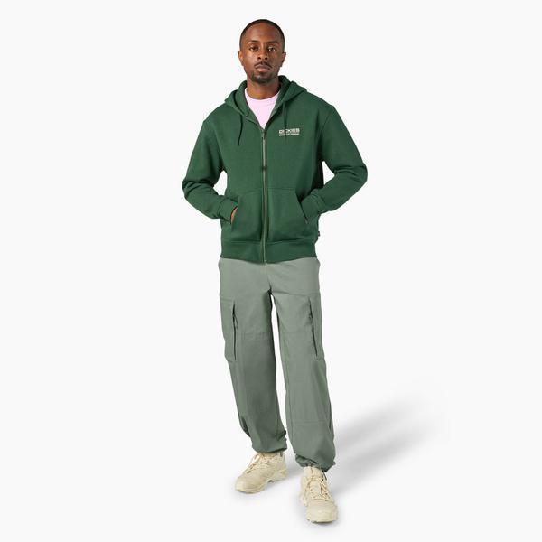 Dickies Bolivar Fleece Full Zip Hoody Pine | Black Sheep – Black
