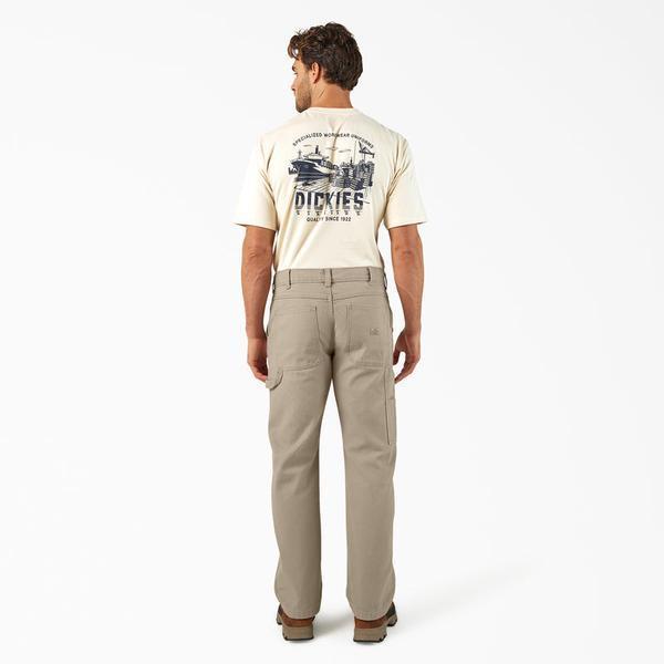 Dickies Canvas Carpenter Pants Desert Sand-Black Sheep Skate Shop