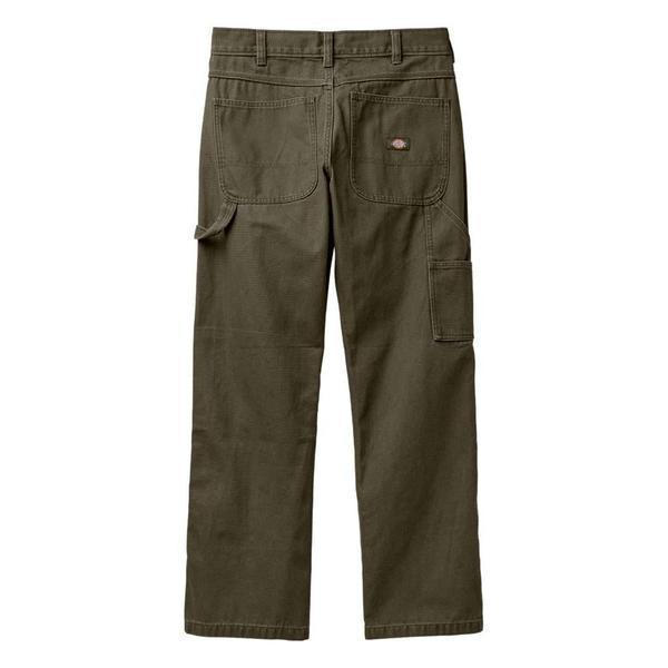 Dickies Canvas Carpenter Pants Military Green | Black Sheep