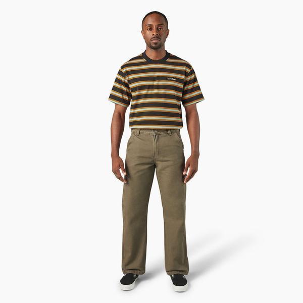 Dickies Canvas Carpenter Pants Military Green-Black Sheep Skate Shop