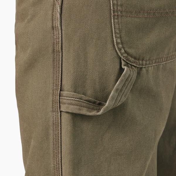 Dickies Canvas Carpenter Pants Military Green-Black Sheep Skate Shop