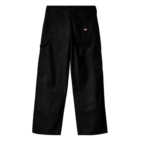 Dickies Double Knee Canvas Carpenter Pants Black-Black Sheep Skate Shop