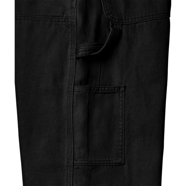 Dickies Double Knee Canvas Carpenter Pants Black-Black Sheep Skate Shop