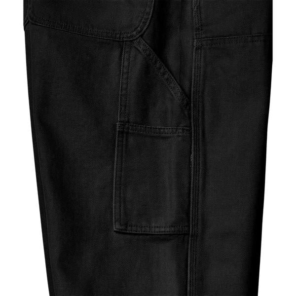 Dickies Double Knee Canvas Carpenter Pants Black-Black Sheep Skate Shop