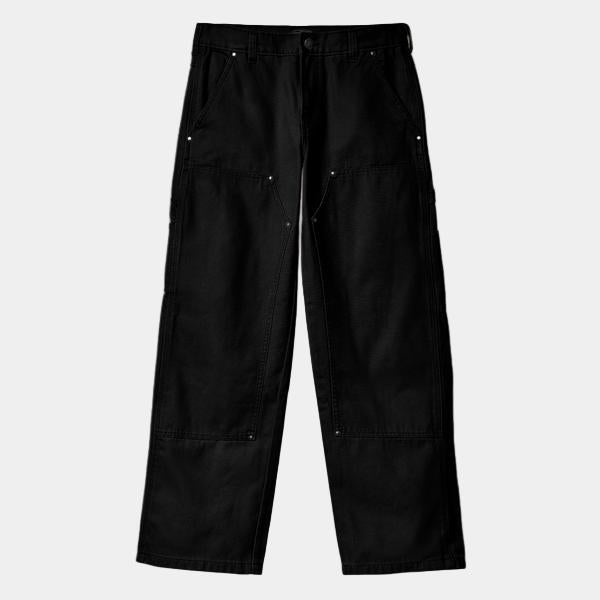 Dickies Double Knee Canvas Carpenter Pants Black-Black Sheep Skate Shop
