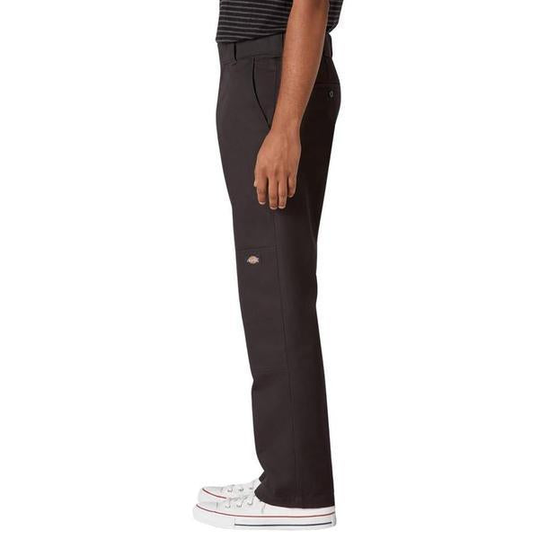 Dickies Flat Front Double Knee Pant Black-Black Sheep Skate Shop