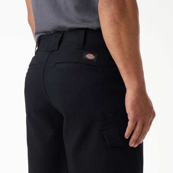 Dickies Flex Fit Tradebuilt 11" Cargo Shorts Black-Black Sheep Skate Shop