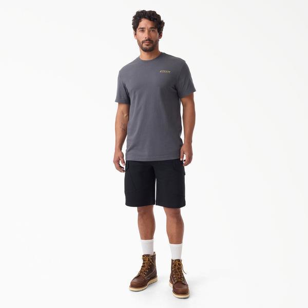 Dickies Flex Fit Tradebuilt 11" Cargo Shorts Black-Black Sheep Skate Shop
