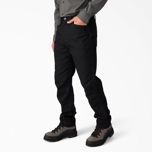 Dickies Flex Fit Tradebuilt Duck Canvas Double Knee Pants Black-Black Sheep Skate Shop