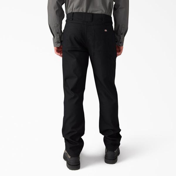 Dickies Flex Fit Tradebuilt Duck Canvas Double Knee Pants Black-Black Sheep Skate Shop