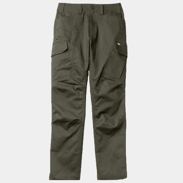 Dickies Flex Fit Tradebuilt Duck Cargo Pants Moss-Black Sheep Skate Shop