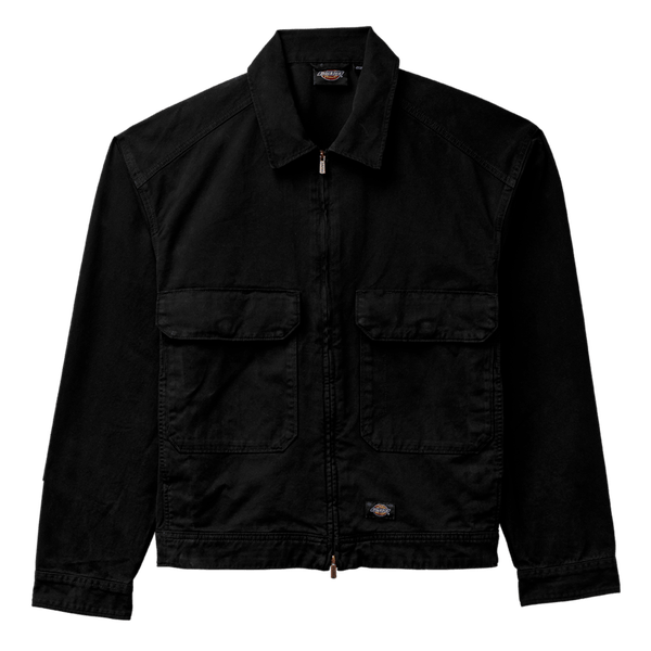 Dickies Fort Smith Trucker Jacket Black-Black Sheep Skate Shop