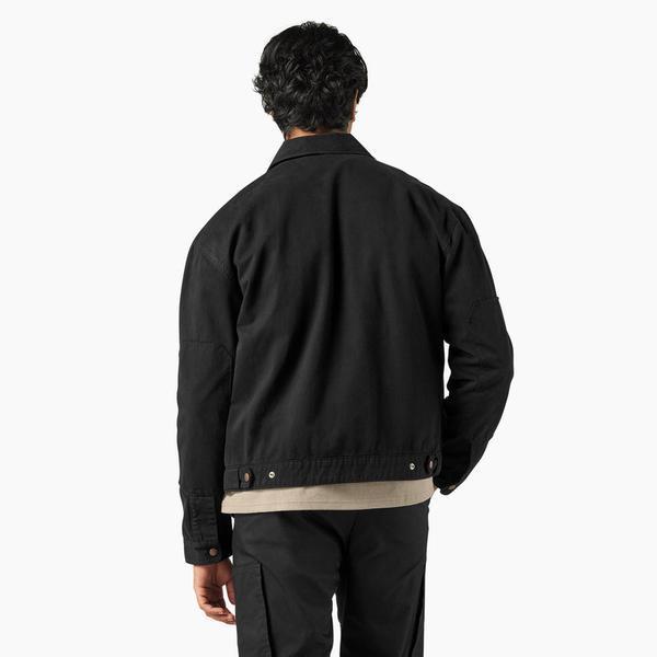 Dickies Fort Smith Trucker Jacket Black-Black Sheep Skate Shop