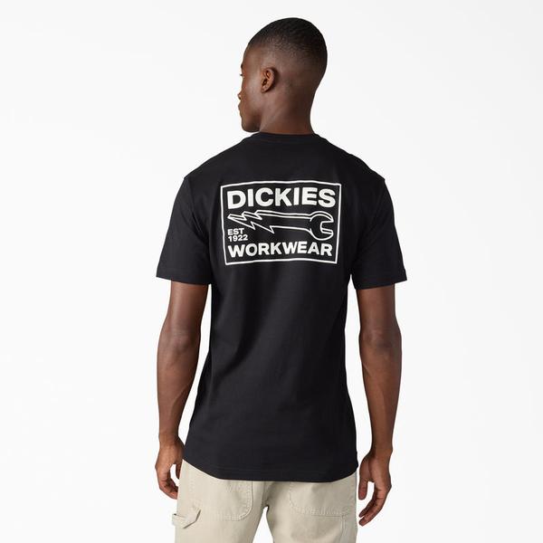 Dickies Full Charge Graphic T-Shirt Black-Black Sheep Skate Shop