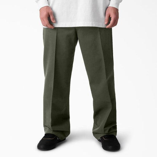 Dickies Jamie Foy Loose Fit Straight Leg Work Pant Olive Green-Black Sheep Skate Shop