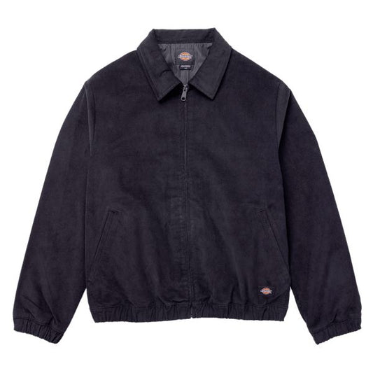 Dickies Lined Woven Corduroy Jacket Black-Black Sheep Skate Shop