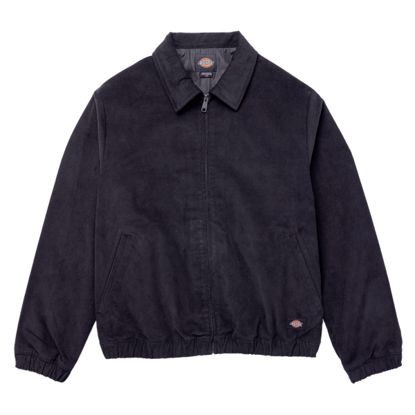 Dickies Lined Woven Corduroy Jacket Black-Black Sheep Skate Shop