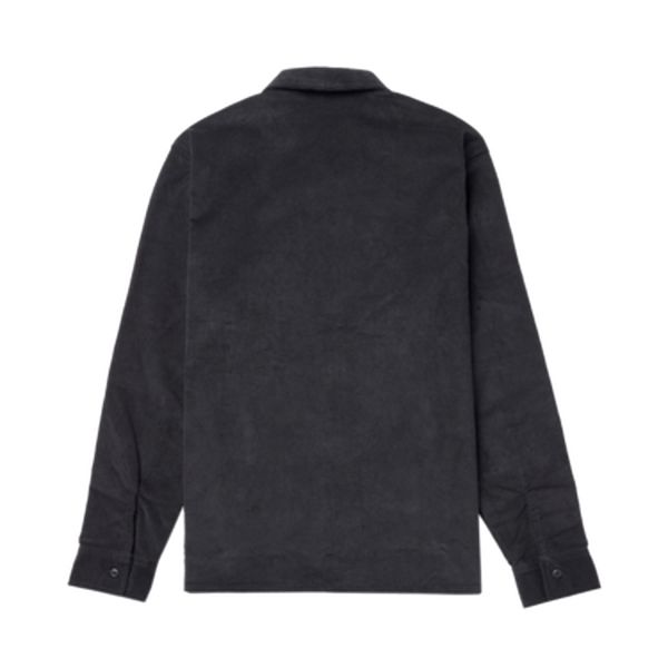 Dickies Long Sleeve Relaxed Fit Corduroy Work Shirt Black-Black Sheep Skate Shop