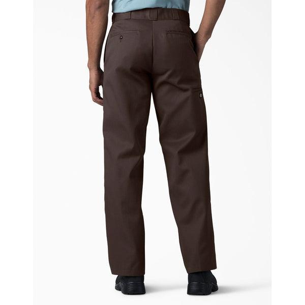 Dickies Loose Fit Double Knee Work Pant Dark Brown-Black Sheep Skate Shop