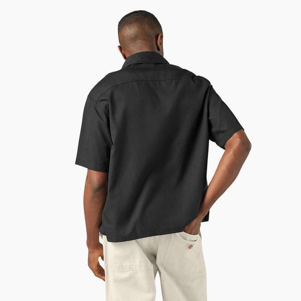Dickies Lynnville Short Sleeve Shirt Black-Black Sheep Skate Shop