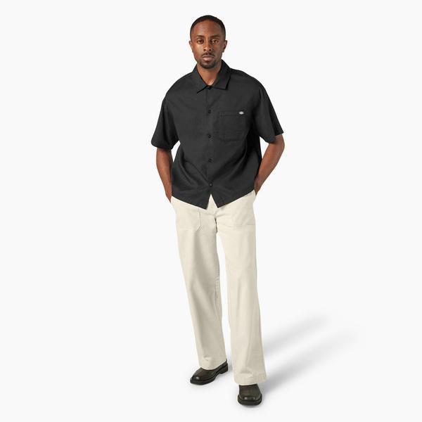 Dickies Lynnville Short Sleeve Shirt Black-Black Sheep Skate Shop