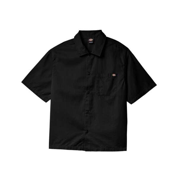 Dickies Lynnville Short Sleeve Shirt Black-Black Sheep Skate Shop