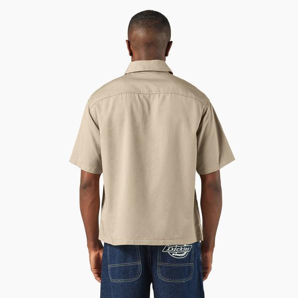 Dickies Lynnville Short Sleeve Shirt Desert Sand-Black Sheep Skate Shop