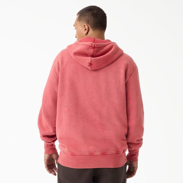 Dickies Plentywood Garment Wash Hoody Garnet-Black Sheep Skate Shop